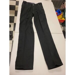 Rockies Jeans Womens 15/16 Slim Long Rise Black Denim Pants Classic Style 33"